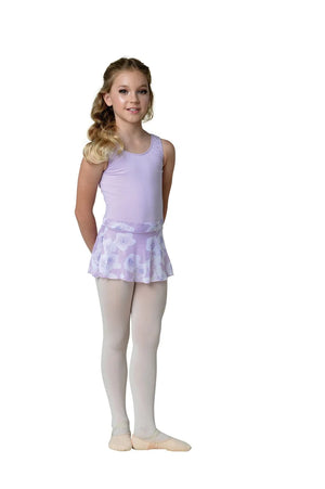 Dance N Motion Girl's Flower Printed Skirt