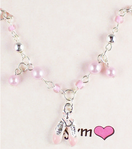 TYVM Ballerina Pearl Jewelry Necklace