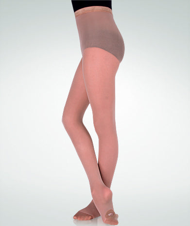 Body Wrappers Girls TotalSTRETCH® Convertible Tights