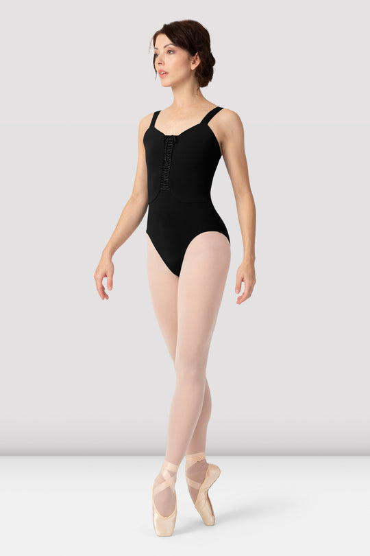 Bloch Women's Myrtle Lace Up Camiosole Leotard
