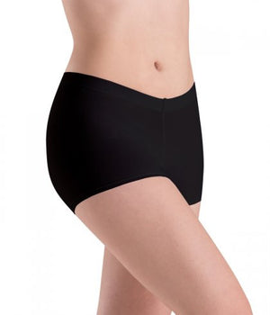 Children's Motionwear Nude & Black Low Rise Shorts – Dancewear Inc.