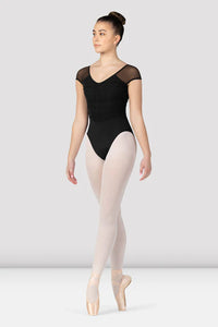 Bloch Women's Flavia Ruched Bodice Cap Slc Leotard