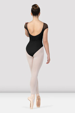 Bloch Women's Flavia Ruched Bodice Cap Slc Leotard