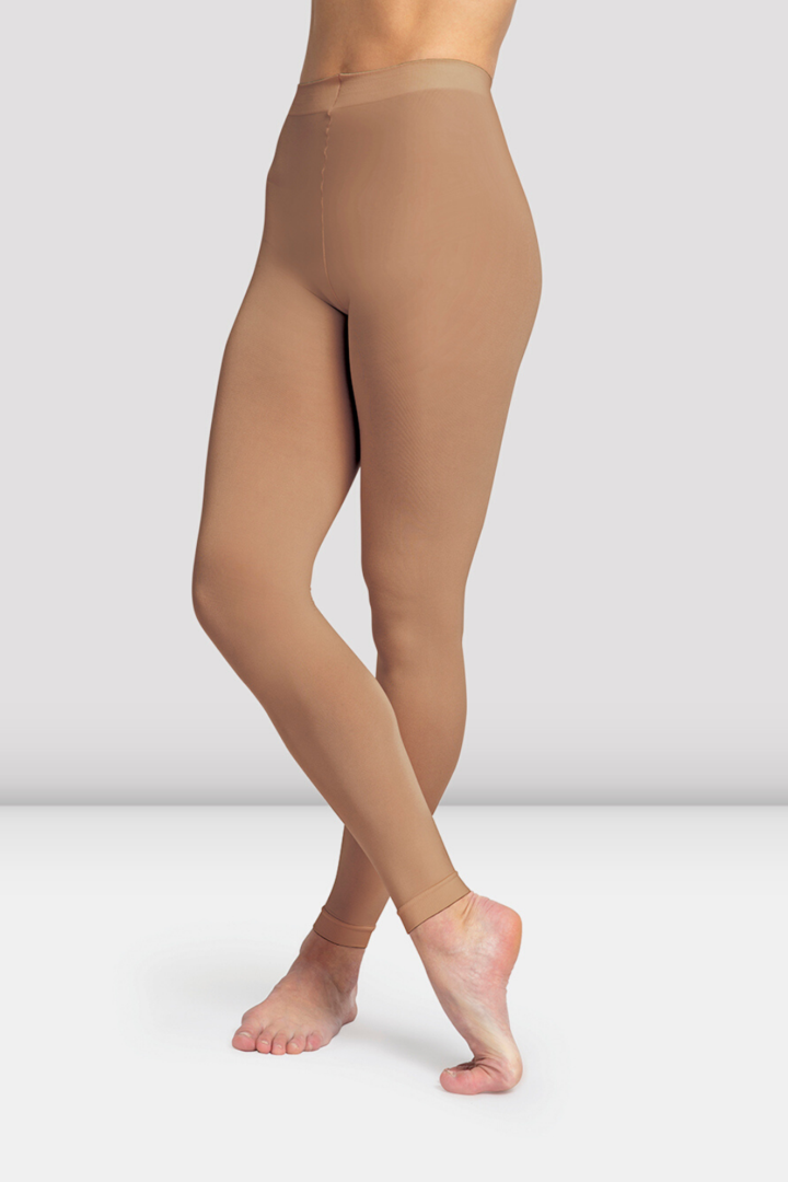 Bloch Women's Contoursoft Footless Tights
