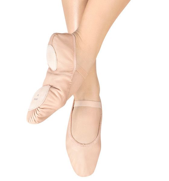 Bloch Women's "Dansoft II" Arise Leather Split Sole Ballet Shoes