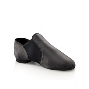 Adult Capezio Black Leather Jazz Shoes