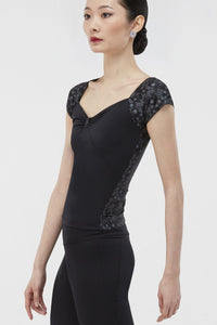 Wear Moi Women's Black/Silver Top