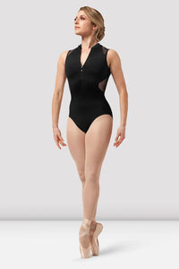 Bloch Women's Harper Zip Lace Tank Leotard